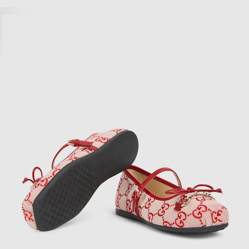 Children's ballet flat with Horsebit