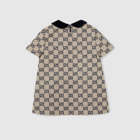 Baby GG canvas dress