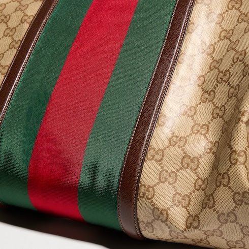 Medium GG duffle bag with Web