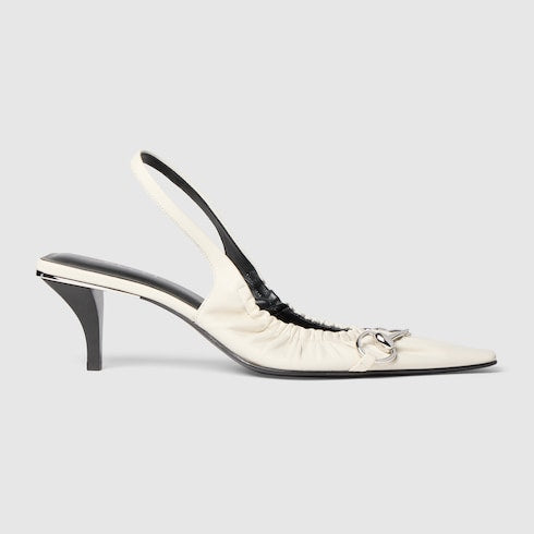 Women's Vittoria slingback pump with elastic