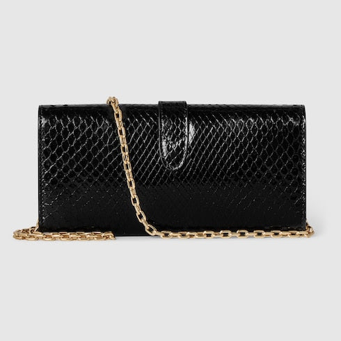 Gucci Jackie python wallet on chain