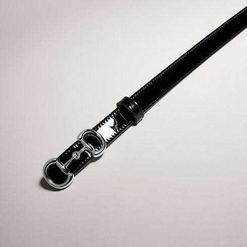 Thin belt with Horsebit buckle