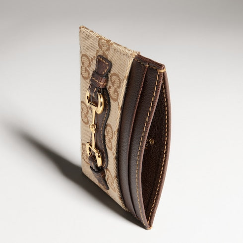 Card case with Horsebit