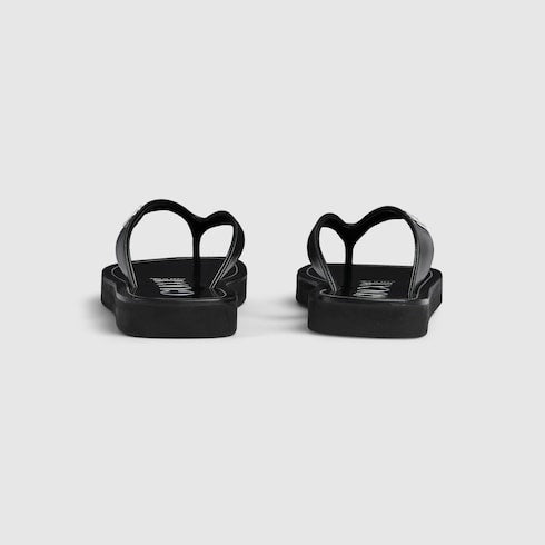 Women's thong sandal with Double G