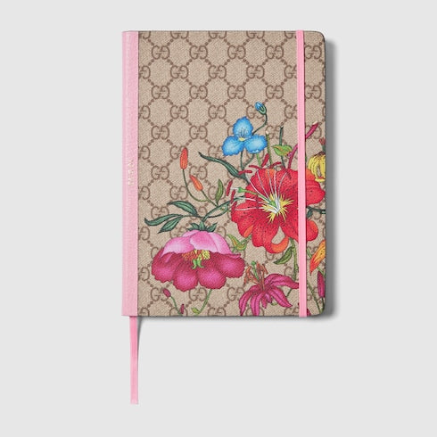 Large GG notebook with print