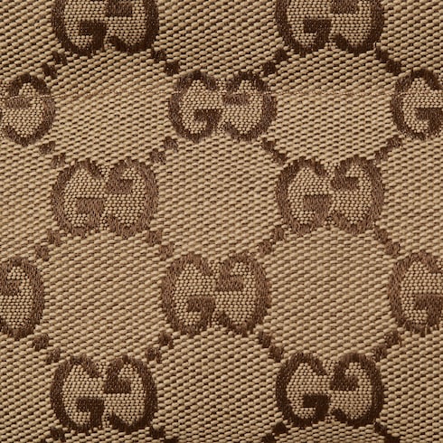 Baby GG canvas padded jacket