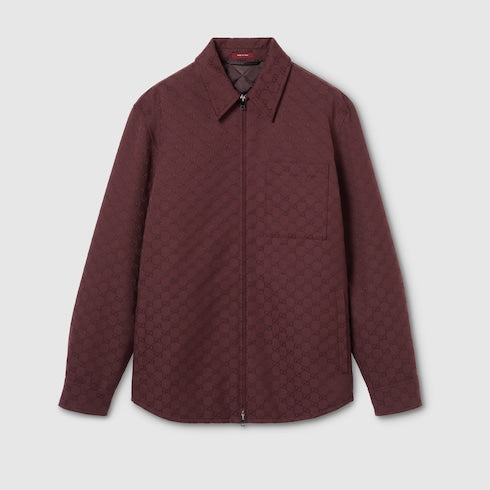 GG canvas zip jacket