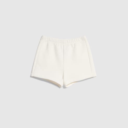 Baby cotton jersey shorts with print