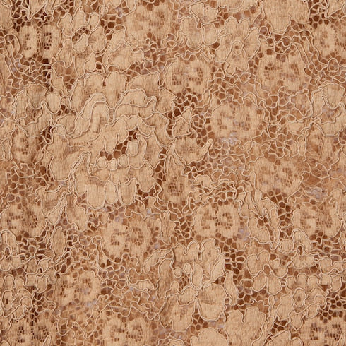 GG flower stretch lace dress