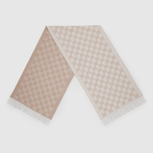GG cashmere scarf
