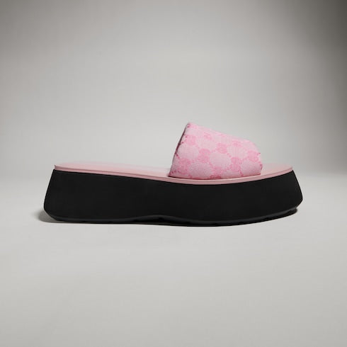Women's flatform slide sandal