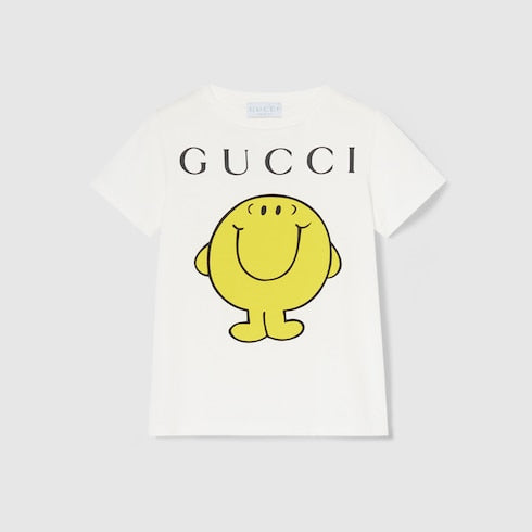 Children's cotton T-shirt with print