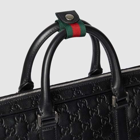 GG Emblem large briefcase