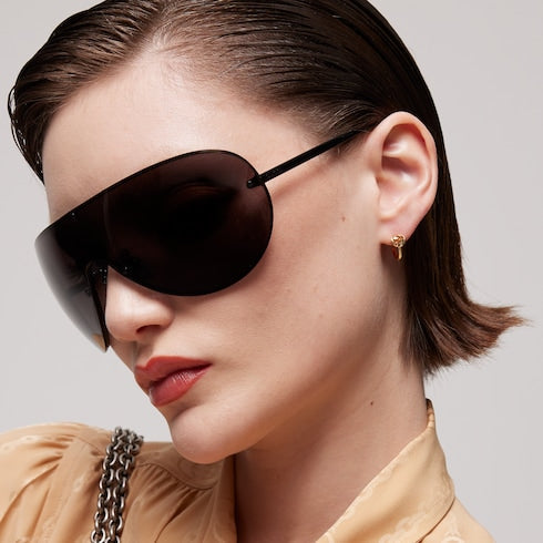 Gucci Interlocking 18k hoop earrings
