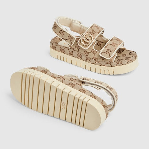 Women's sandal with Double G