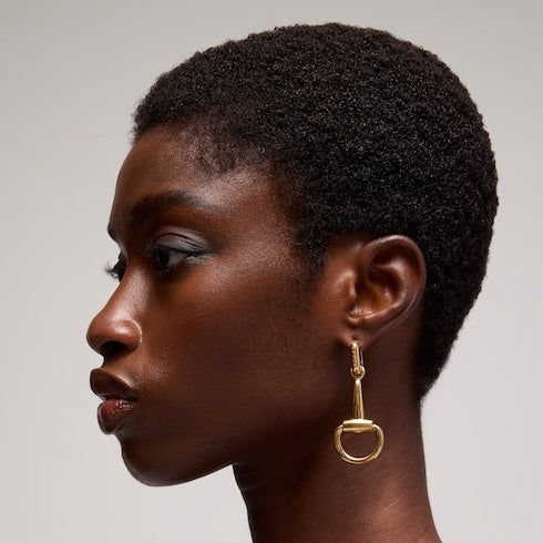 Horsebit earrings