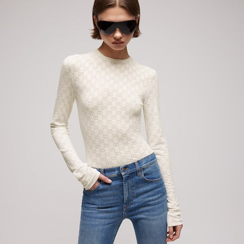 GG cotton devoré T-shirt