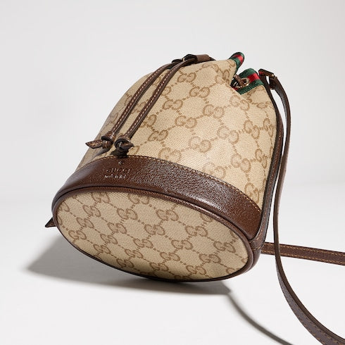 Mini bucket bag with Web