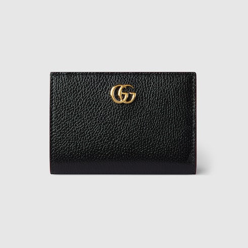 Bi-color GG Marmont small wallet