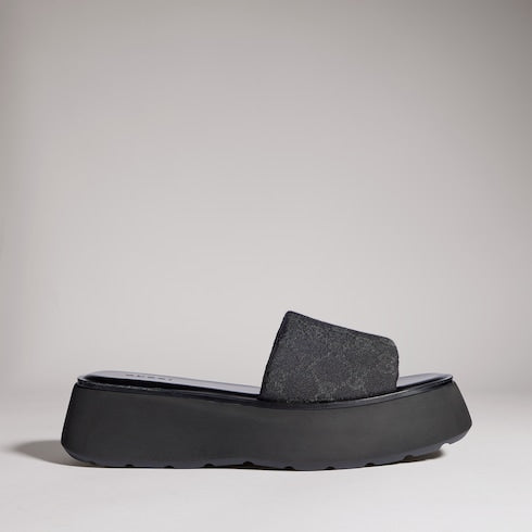 Women's flatform slide sandal