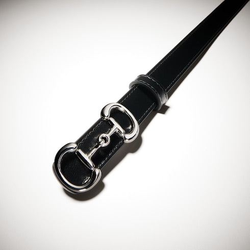 Thin belt with Horsebit buckle