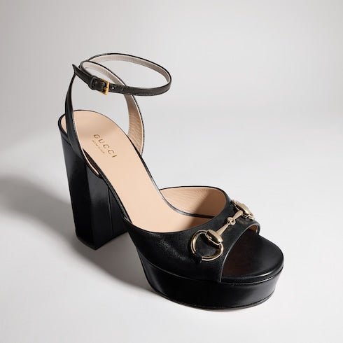 Women's Horsebit platform sandal