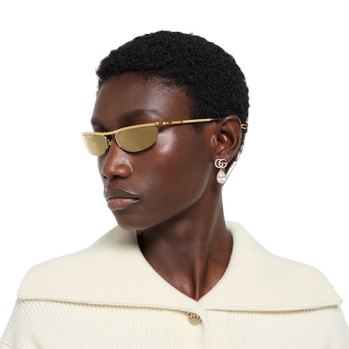 GG Marmont crystal drop earrings