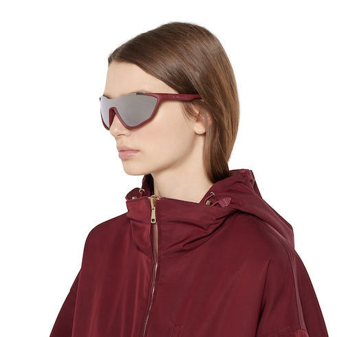 Mask-shaped sunglasses