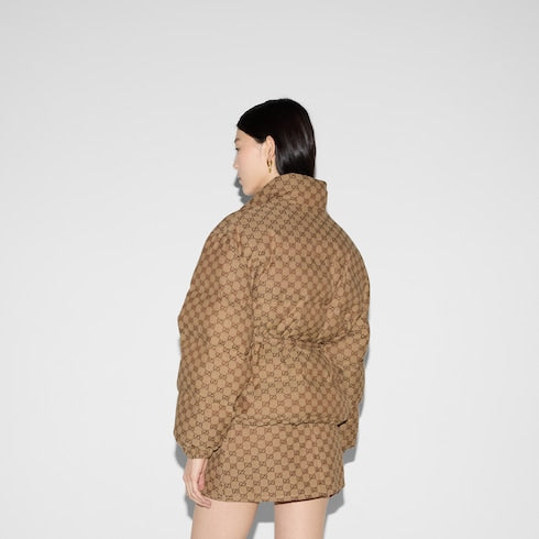 GG canvas bomber jacket