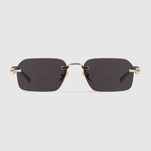 Rectangular-frame sunglasses