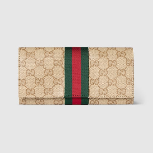 Long wallet with Web