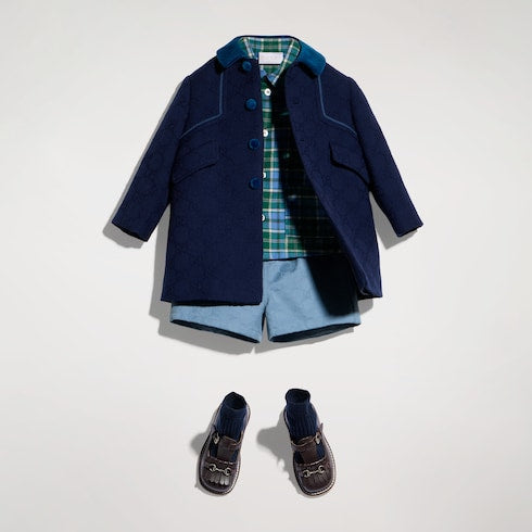 Baby GG gabardine shorts