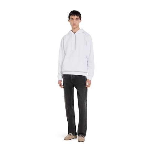 Cotton jersey sweatshirt with print
