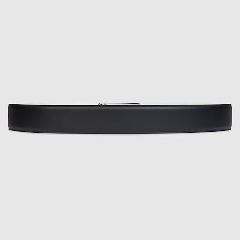 Reversible belt with Square G buckle