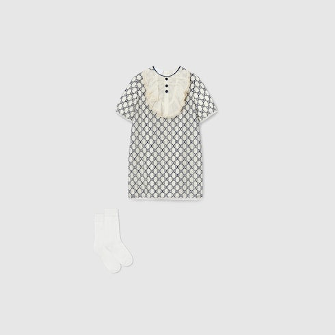 Children's GG nylon dress