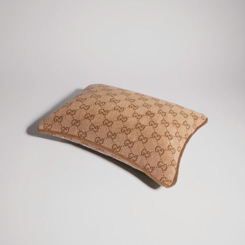 GG cotton rectangular cushion