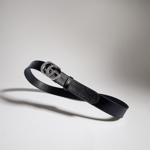 Belt with Double G buckle