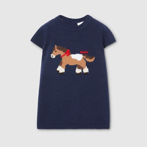 Baby wool dress