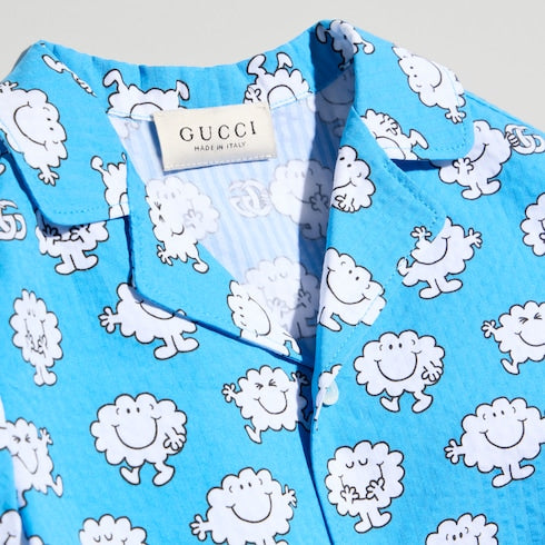 Baby crinkle cotton shirt