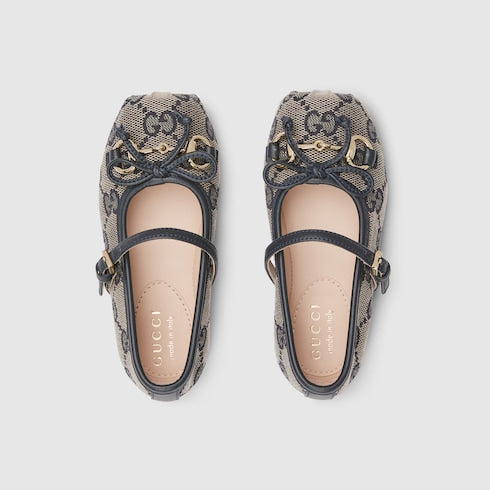 Toddler ballet flat with Horsebit