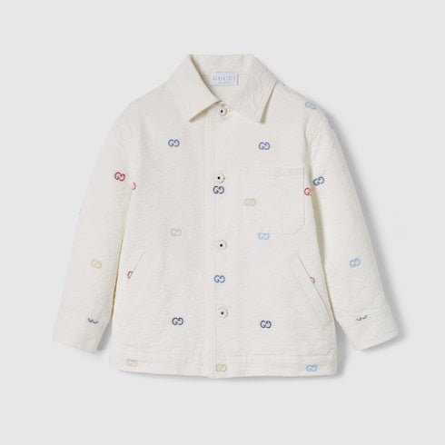 Children's GG cotton jacket