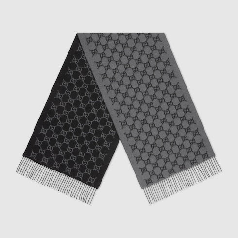 GG cashmere scarf