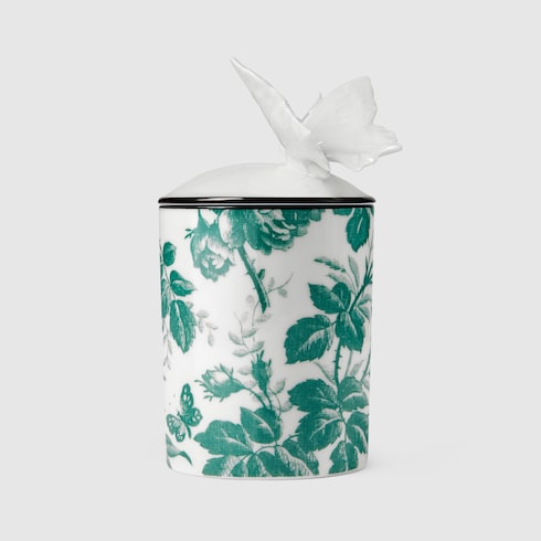 Green Herbarium Herbosum, Medium Butterfly Candle