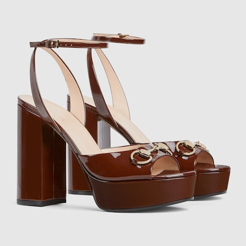 Women's Horsebit platform sandal