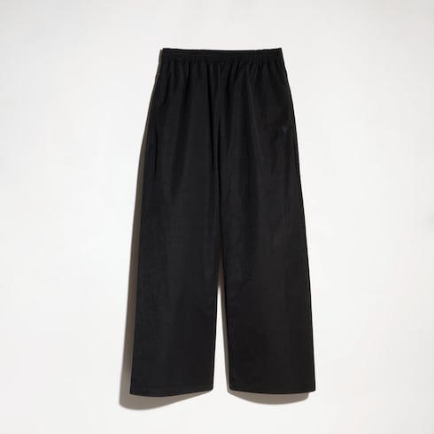 Soft technical twill leisure pants