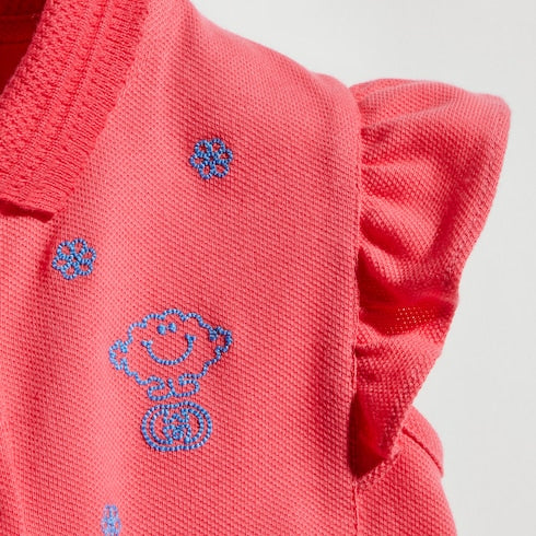 Baby cotton piquet dress