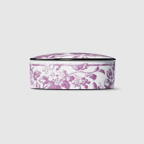 Gucci Flora Sketch print round box