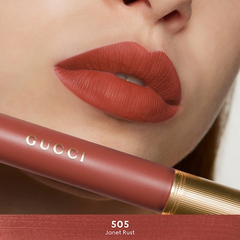 124 Emilie Brown, Rouge à Lèvres Liquide Mat Lipstick