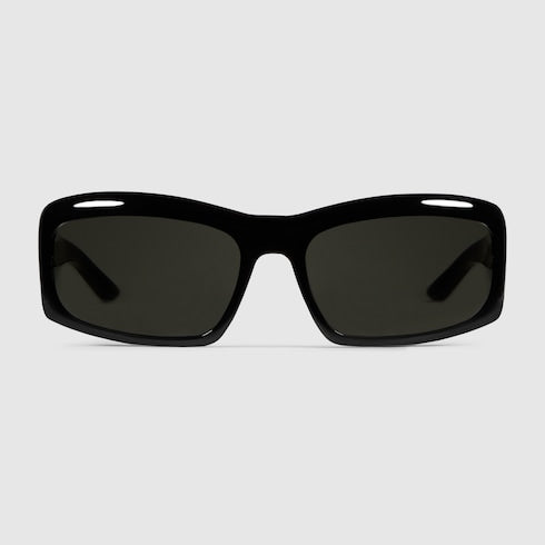 Rectangular frame sunglasses