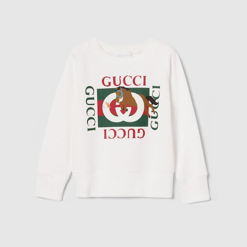 Children's cotton sweatshirt